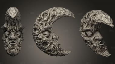 The Dreaming Moon stl model for CNC